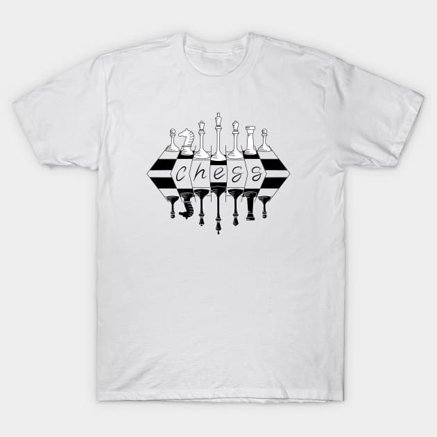 Battle Chess illustration T-Shirt by Choulous79